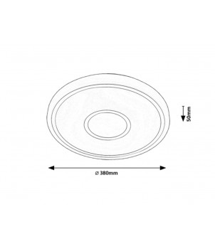 Plafoniera TAYTUM 71117