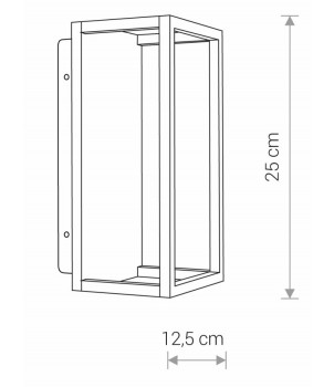 Aplica SYMMETRY LED 8176