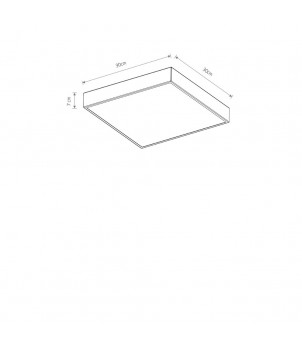 Plafoniera QUAD 10472