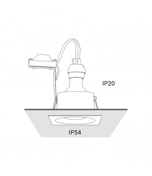 Spot Incastrat DELTA 8370