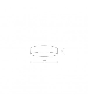 Plafoniera LID ROUND LED 25W 4000K 10416