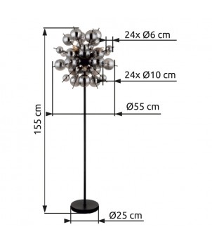 Lampadar UDO 15633SS