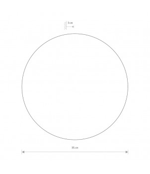 Aplica RING LED L 7640