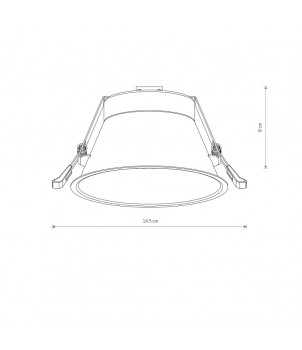 Spot Incastrat UNO L 10845