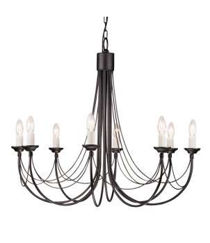 Candelabru CARISBROOKE CB8 BLACK