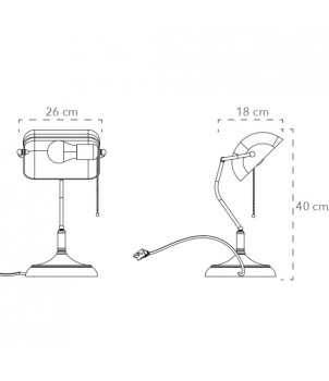 Veioza I-MARSHALL-L-BCO