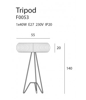 Lampadar TRIPOD F0053