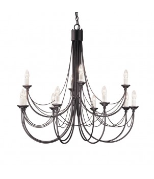 Candelabru CARISBROOKE CB12 BLACK