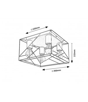 Plafoniera BOIRE 71024