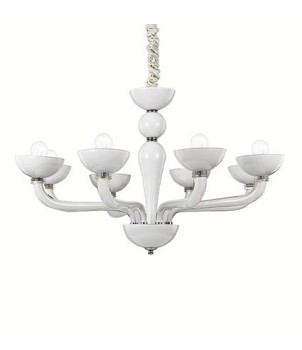 Candelabru CASANOVA SP8 BIANCO 094045