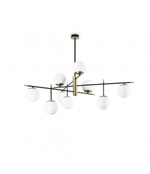 Candelabru GOURMET PL9 NERO E OTTONE 289489