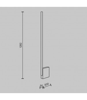 Lampadar SOLID MOD277FL-L24GR3K