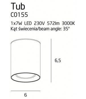 Spot Aplicat TUB C0155