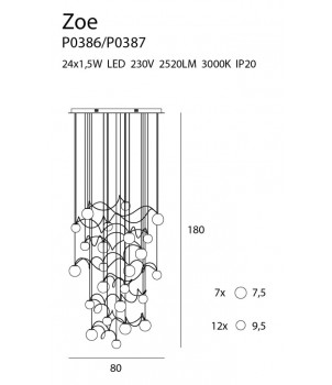 Lustra ZOE P0386