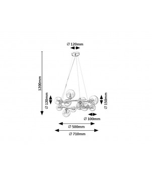 Candelabru ASLOV 71300