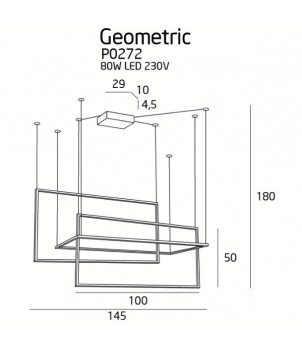 Lustra GEOMETRIC P0272