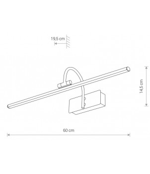 Aplica Tablou GIOTTO LED M 8170