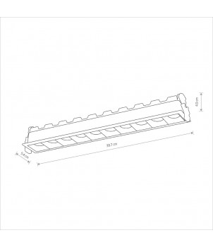 Spot Incastrat MIDI LED RECESSED 10066