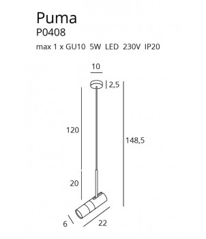 Lustra PUMA P0408