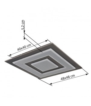 Plafoniera JAYDEN 48033-40