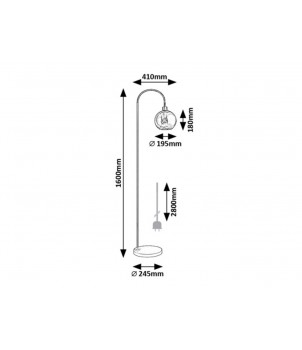 Lampadar RICARDO 74025