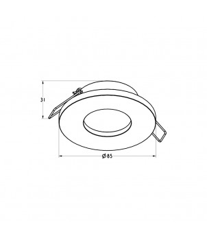 Spot Incastrat CHIPA DL ARGU10-033