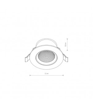 Spot Incastrat EGINA LED 10W 4000K 10554