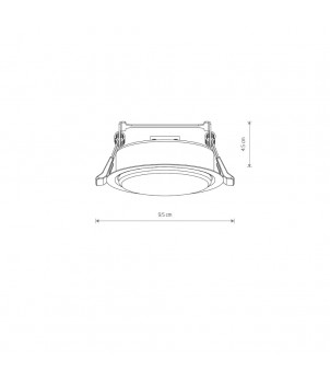 Spot Incastrat UNO S 10840