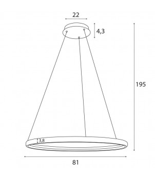 Lustra QLED P0557