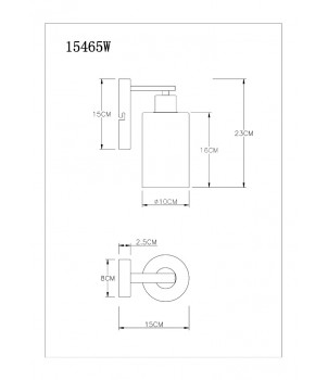 Aplica HADERA 15465W