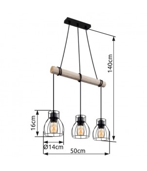 Lustra MINA 15326-3H