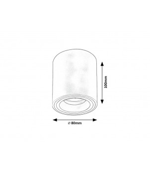 Spot Aplicat KOBALD 71162