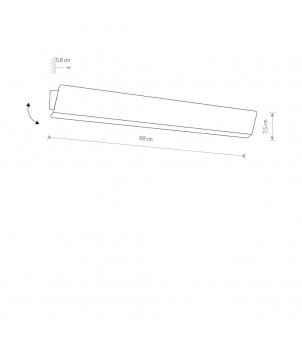 Aplica WING LED 7543