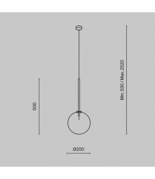 Lustra MOOD MOD172PL-01B