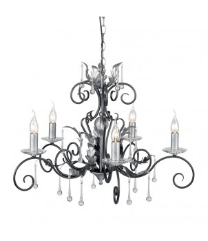 Candelabru AMARILLI AML5 BLK/SIL