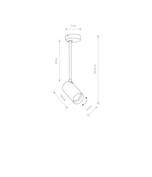 Spot Aplicat MONO LONG S 7673