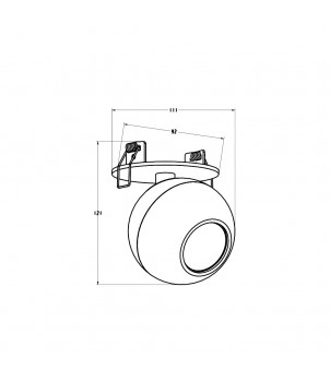 Spot Incastrat BUELL 1 ACGU10-152