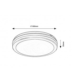 Plafoniera INDRE 77035