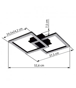 Plafoniera SAPENA 67328-20D