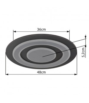 Plafoniera JAYDEN 48032-40