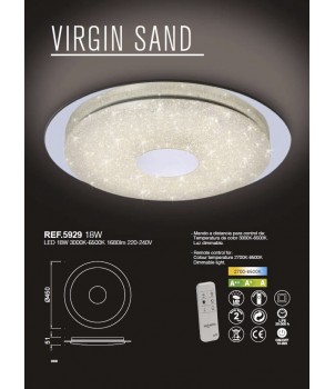 Plafoniera VIRGIN SAND 5929