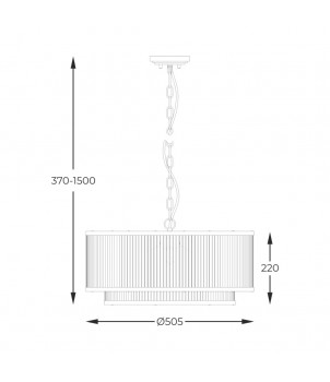 Lustra SERGIO P0528-06H-P7AC