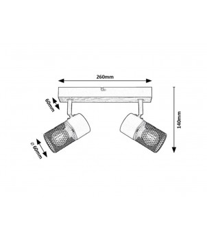 Plafoniera METTA 71152