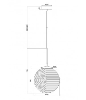 Lustra LUMINA P031PL-01B