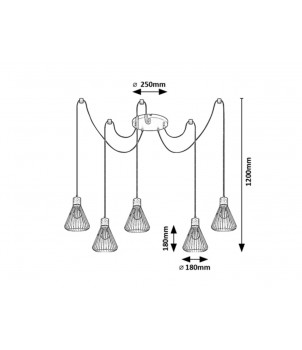 Lustra FARFALLE 3150