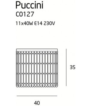 Plafoniera PUCCINI C0127