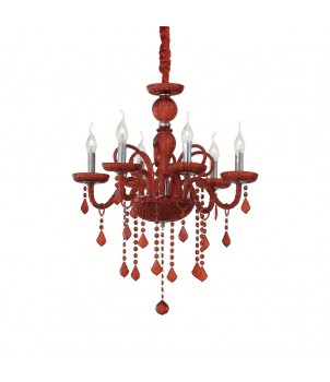 Candelabru GIUDECCA SP6 ROSSO 027418