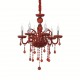 Candelabru GIUDECCA SP6 ROSSO 027418