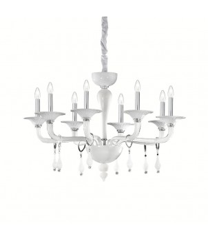 Candelabru MIRAMARE SP8 BIANCO 068190