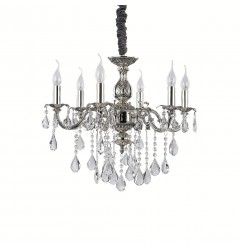 Candelabru IMPERO SP6 ARGENTO 002408